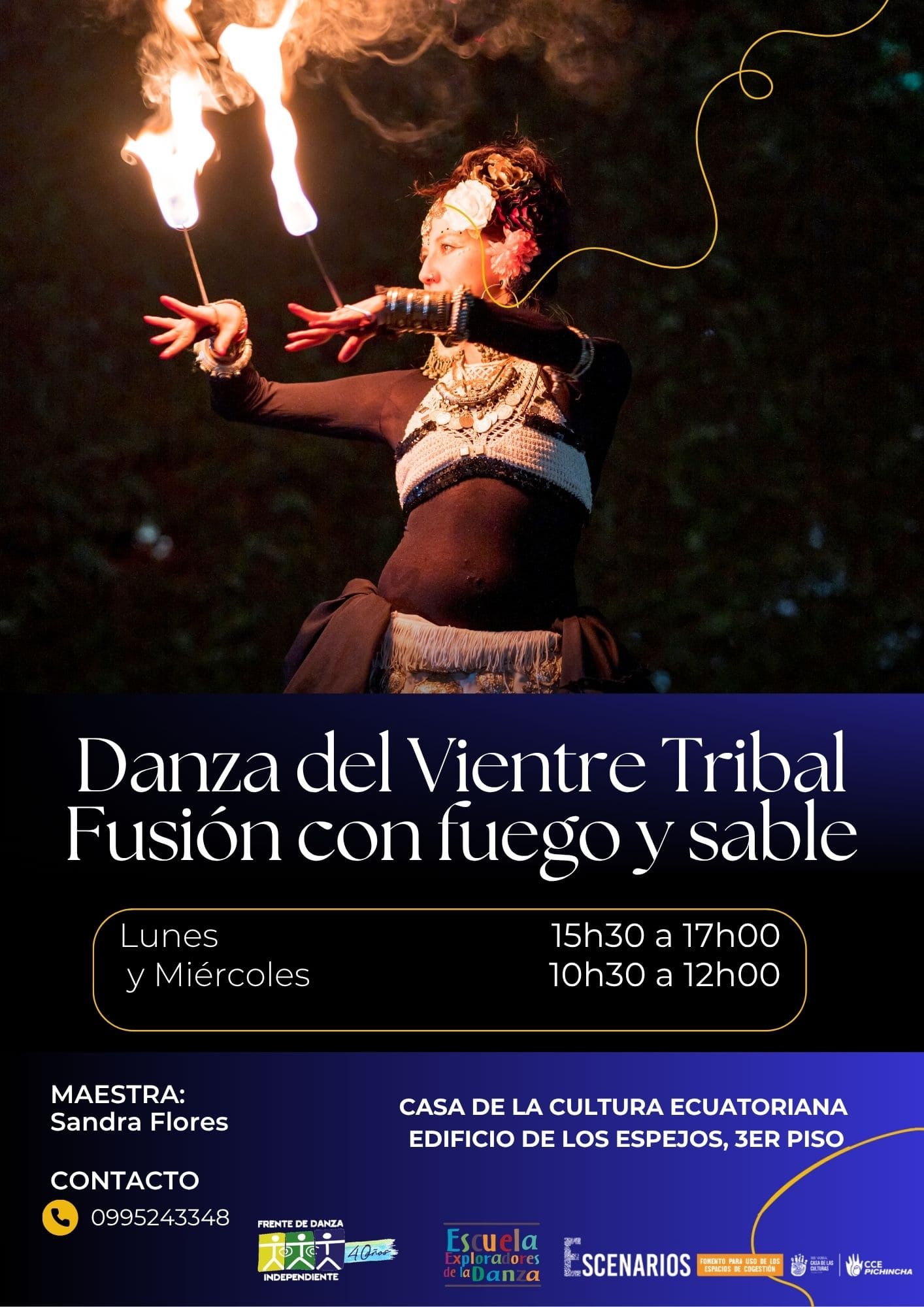Danza del Vientre Fusión con Sol Vásconez