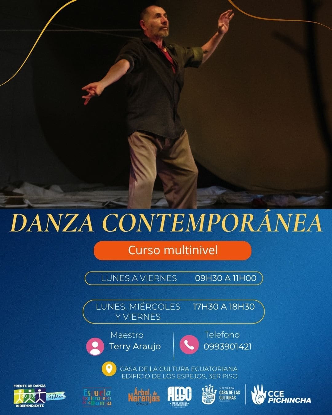 Danza C Terry Danza Contemporánea Quito con Terry Araujo