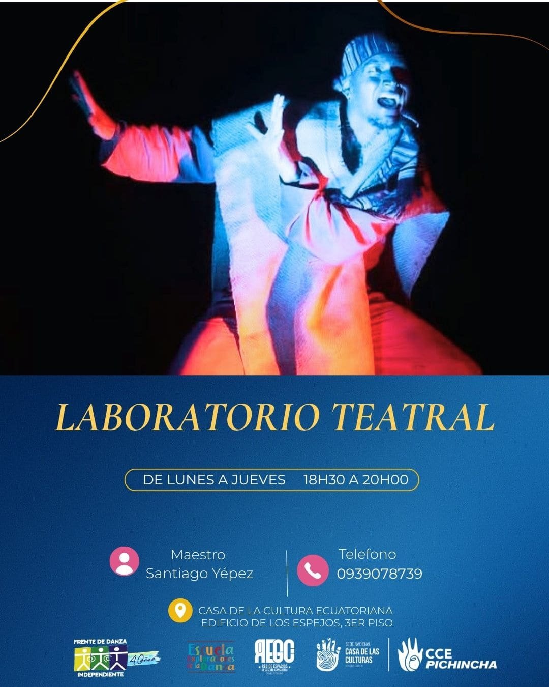 Laboratorio teatral Iniciación a la danza - Natalia Breilh