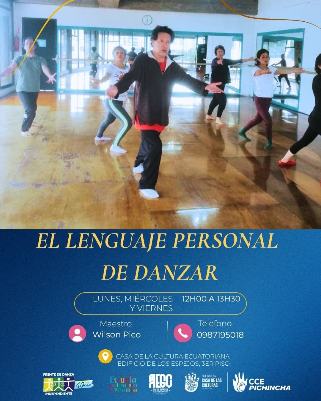Lenguaje personal danzar Danzar con Wilson Pico