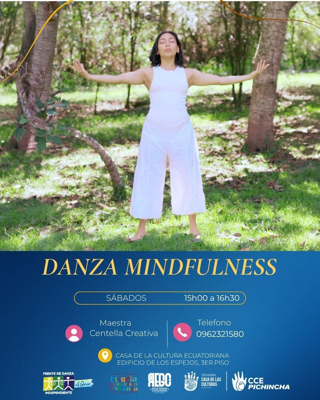 danza mindfullness Ritmos Afroecuatorianos con Lourdes Villalba